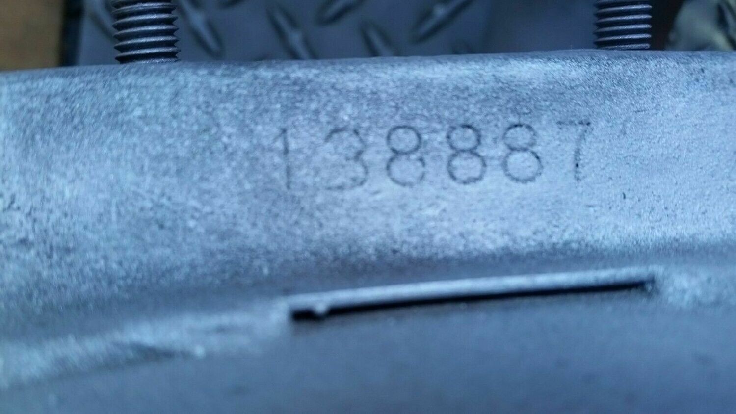Ferrari Mondial 3.4 T rear Exhaust Muffler original part Part #  138887 PERFECT