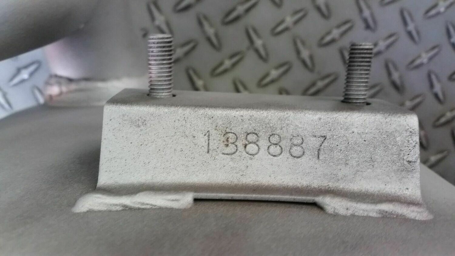 Ferrari Mondial 3.4 T rear Exhaust Muffler original part Part #  138887 PERFECT