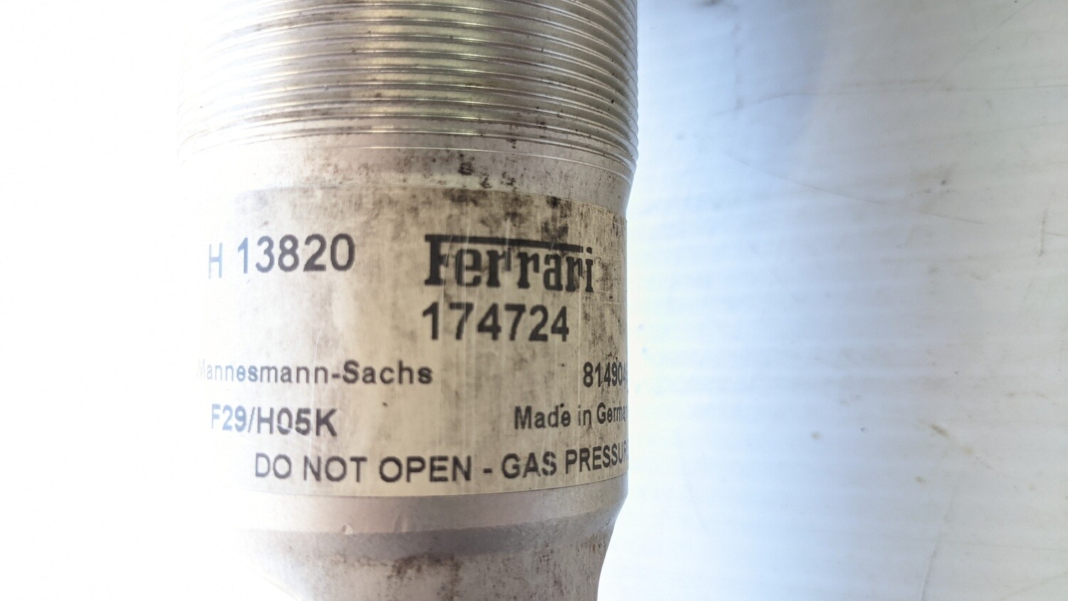 FERRARI 360 SPIDER modena PART ONE REAR SHOCK ABSORBER WITH SPRING  174724