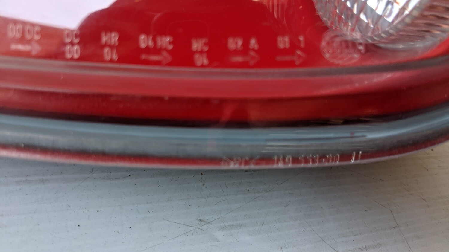 FERRARI 360 SPIDER PARTS LEFT HEADLIGHT ASSEMBLY USA ROSSO CORSA