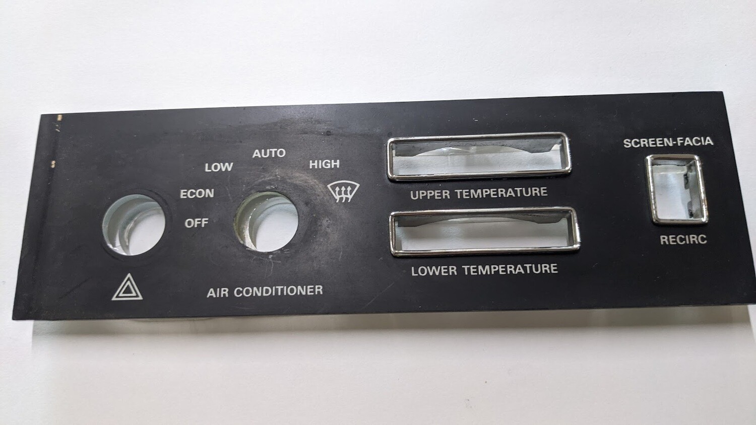 Rolls Royce Silver Spur Spirit air conditioning auto facia FACE PLATE UB43451