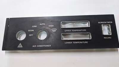 Rolls Royce Silver Spur Spirit air conditioning auto facia FACE PLATE UB43451