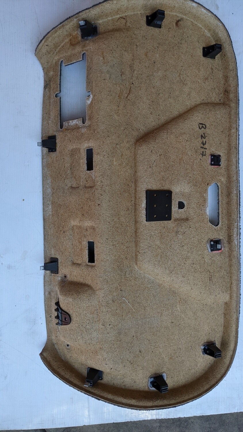 2005 BENTLEY CONTINENTAL GT PART TRUNK LID LOWER TRIM COVER