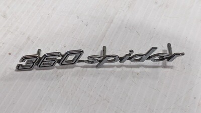 FERRARI 360 SPIDER PART GLOVE BOX LID NAME PLATE 66236800 ORIGINAL