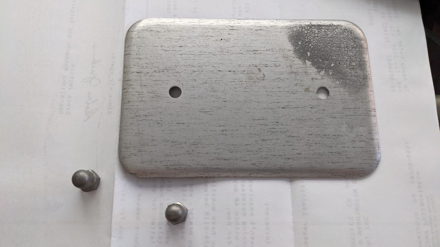 Rolls Royce Silver SHADOW Exhaust EGR PIP insulator plate UB31580