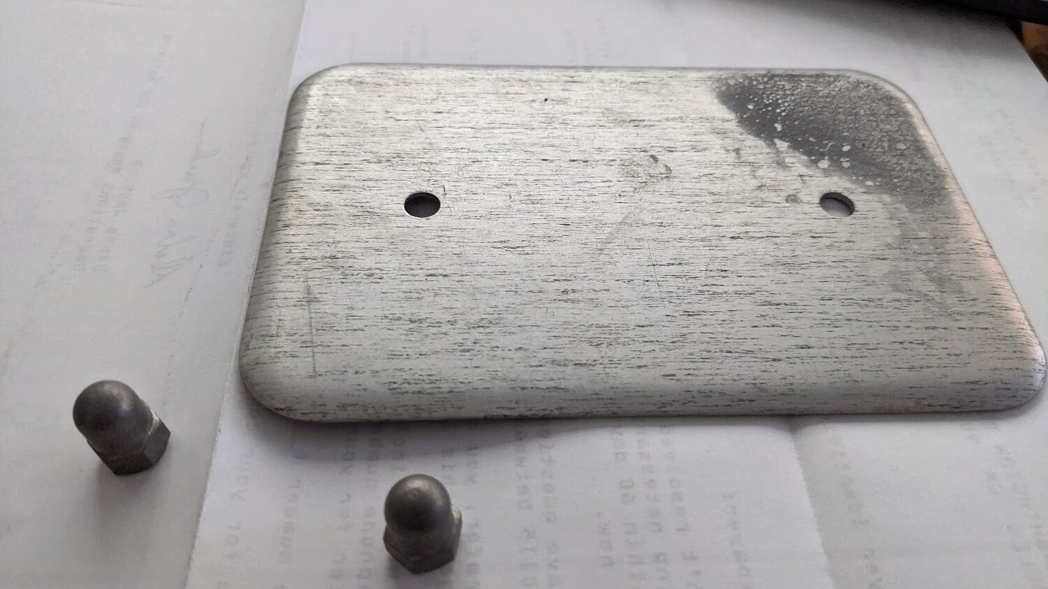 Rolls Royce Silver SHADOW Exhaust EGR PIP insulator plate UB31580