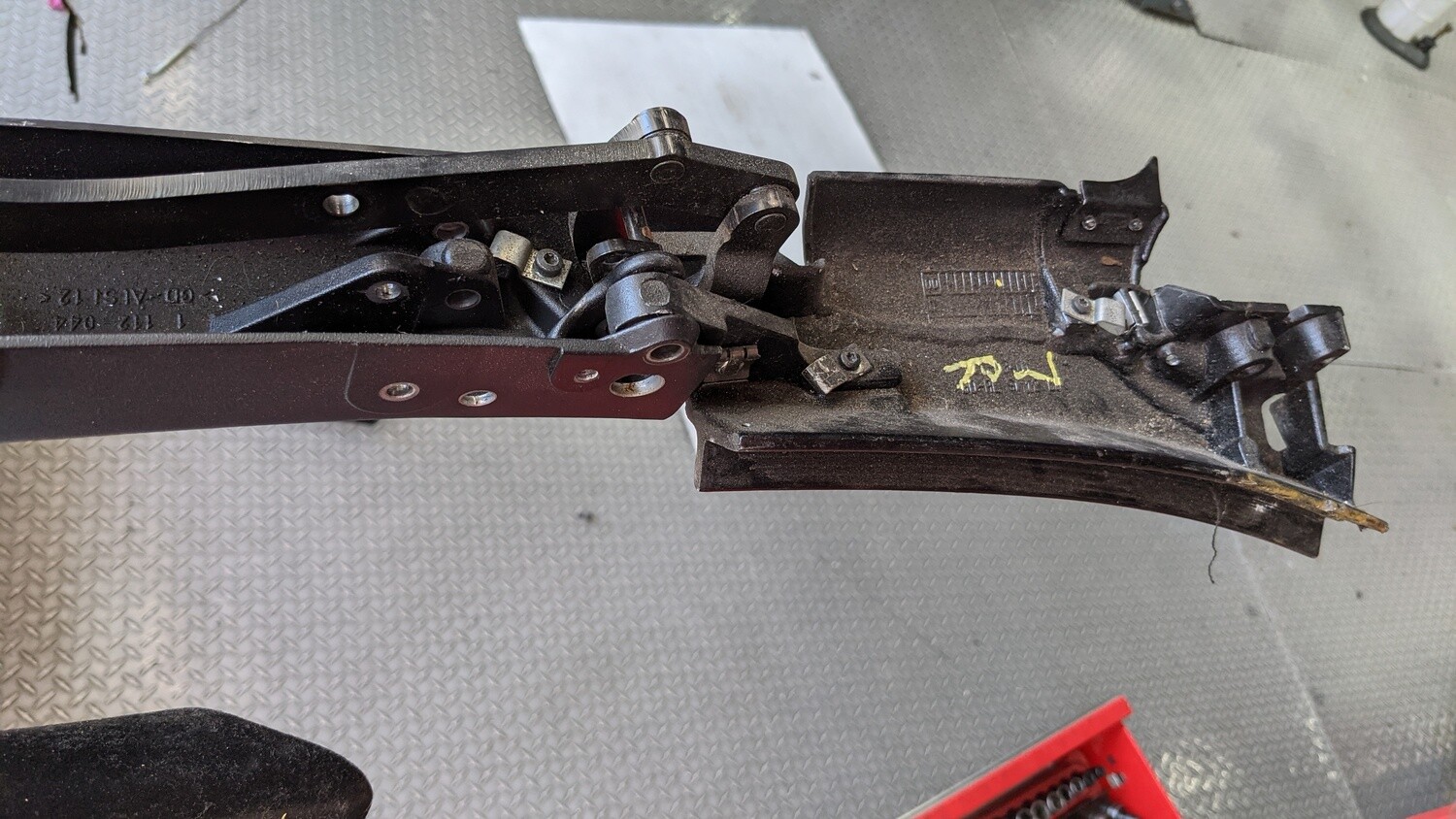 FERRARI 360 F430 SPIDER PARTS  CAPOTE CONVERTIBLE TOP FRONT SECTION 7R  