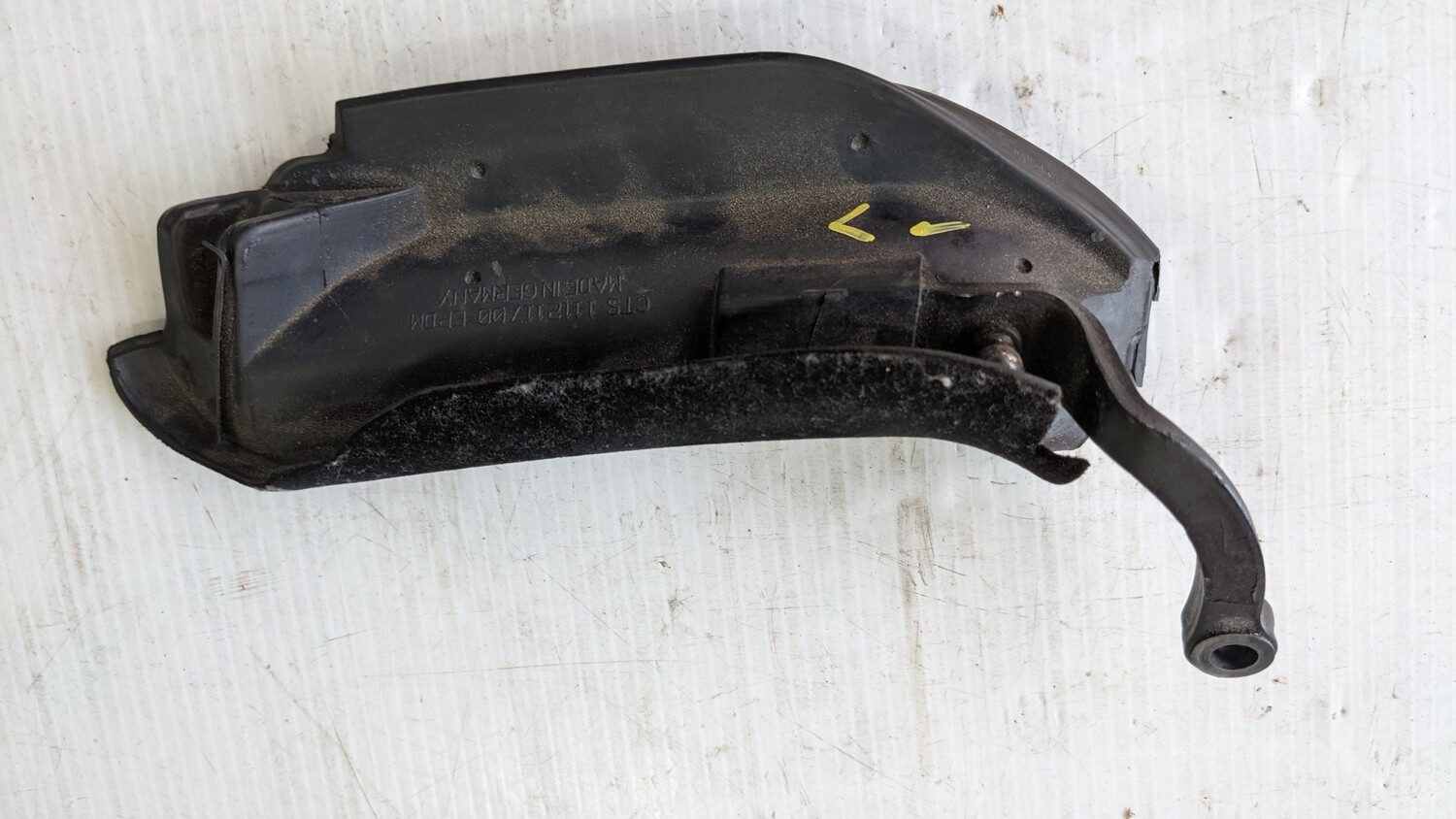 FERRARI 360 F430 SPIDER PARTS CAPOTE CONVERTIBLE TOP 66460200 L.H.  PILLAR