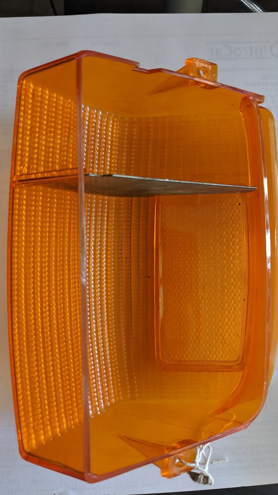 81 to 99 BENTLEY TURBO Rolls Royce Silver Spur turn signal lens front LEFT SIDE CD6128 used