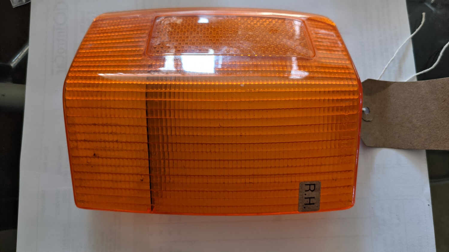 81 to 99 BENTLEY TURBO Rolls Royce Silver Spur turn signal lens front RIGHT SIDE CD6127 used