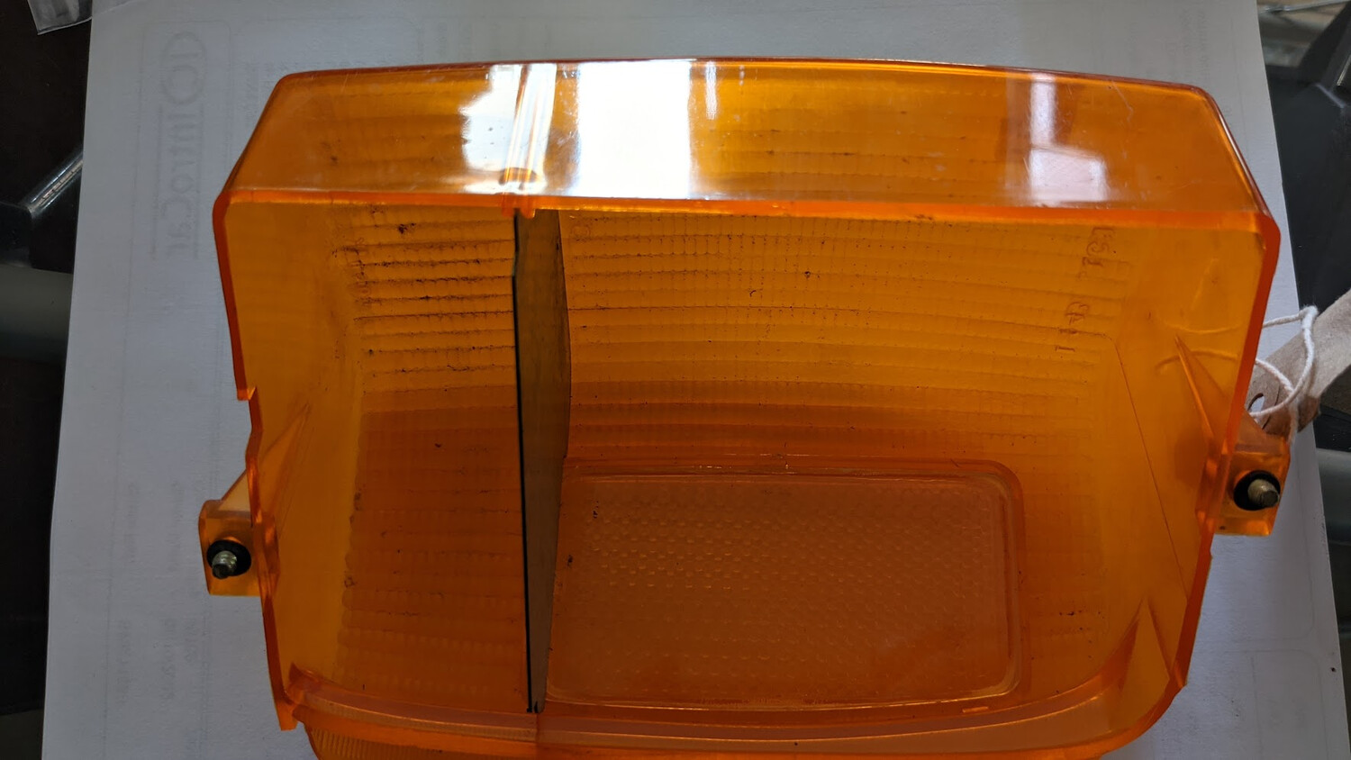 81 to 99 BENTLEY TURBO Rolls Royce Silver Spur turn signal lens front RIGHT SIDE CD6127 used