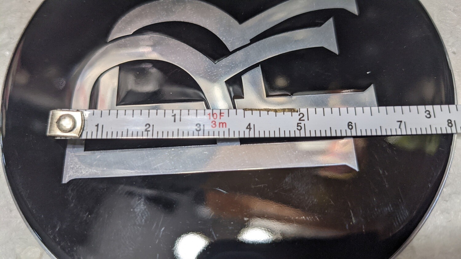 ROLLS ROYCE PART HUB CAP CENTER LOGO BIG RR SET OF 4