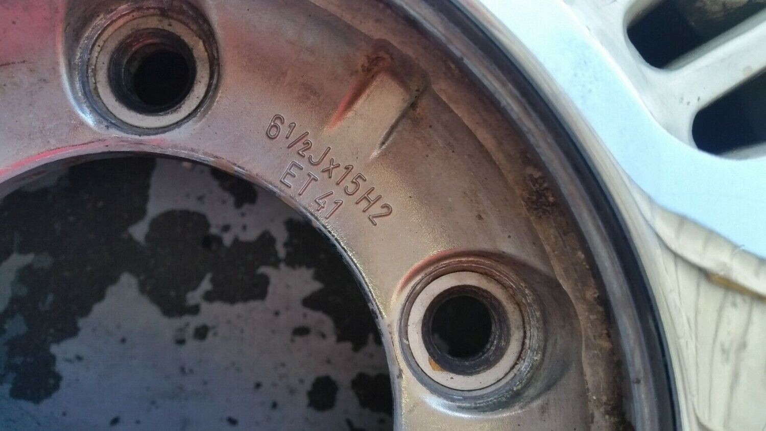 65 98 BENTLEY ROLLS 15x61/2 CHROME ALLOW RIMS WHEEL SET WITHOUT CAPS UR27500
