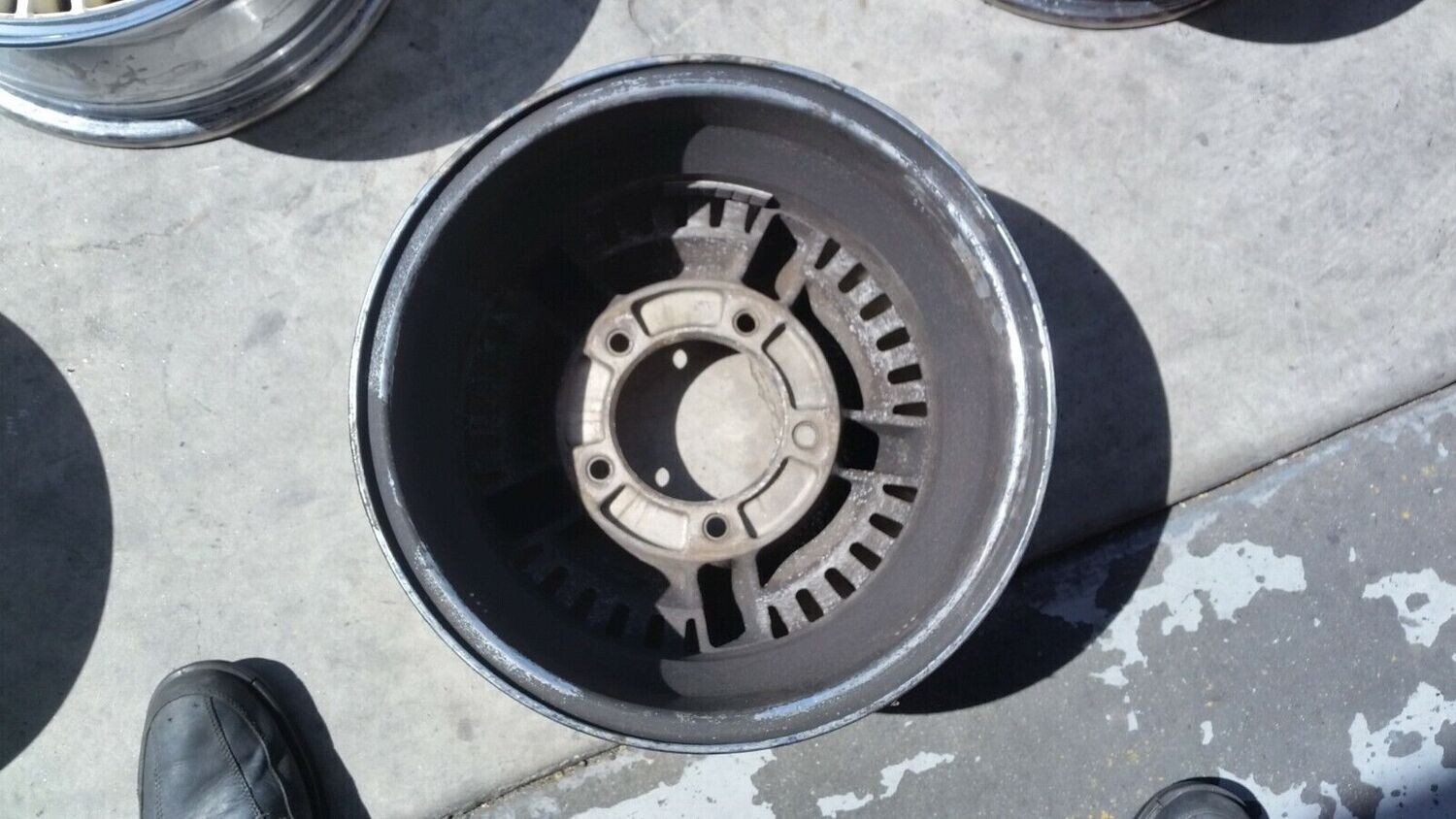 65 98 BENTLEY ROLLS 15x61/2 CHROME ALLOW RIMS WHEEL SET WITHOUT CAPS UR27500