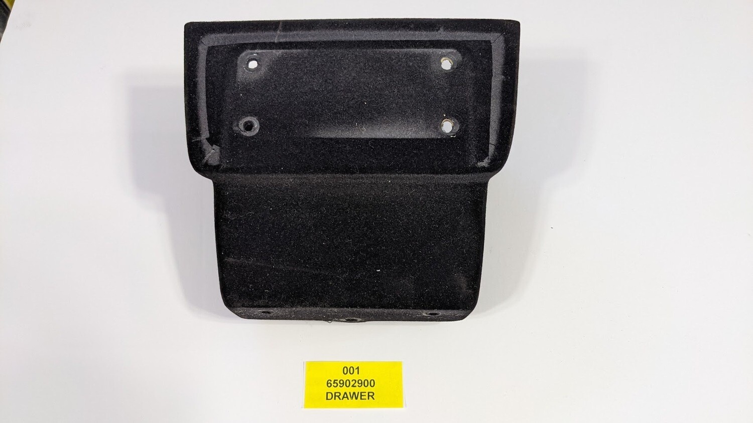 FERRARI 360 SPIDER PART DRAWER BOX  BLACK 65902900