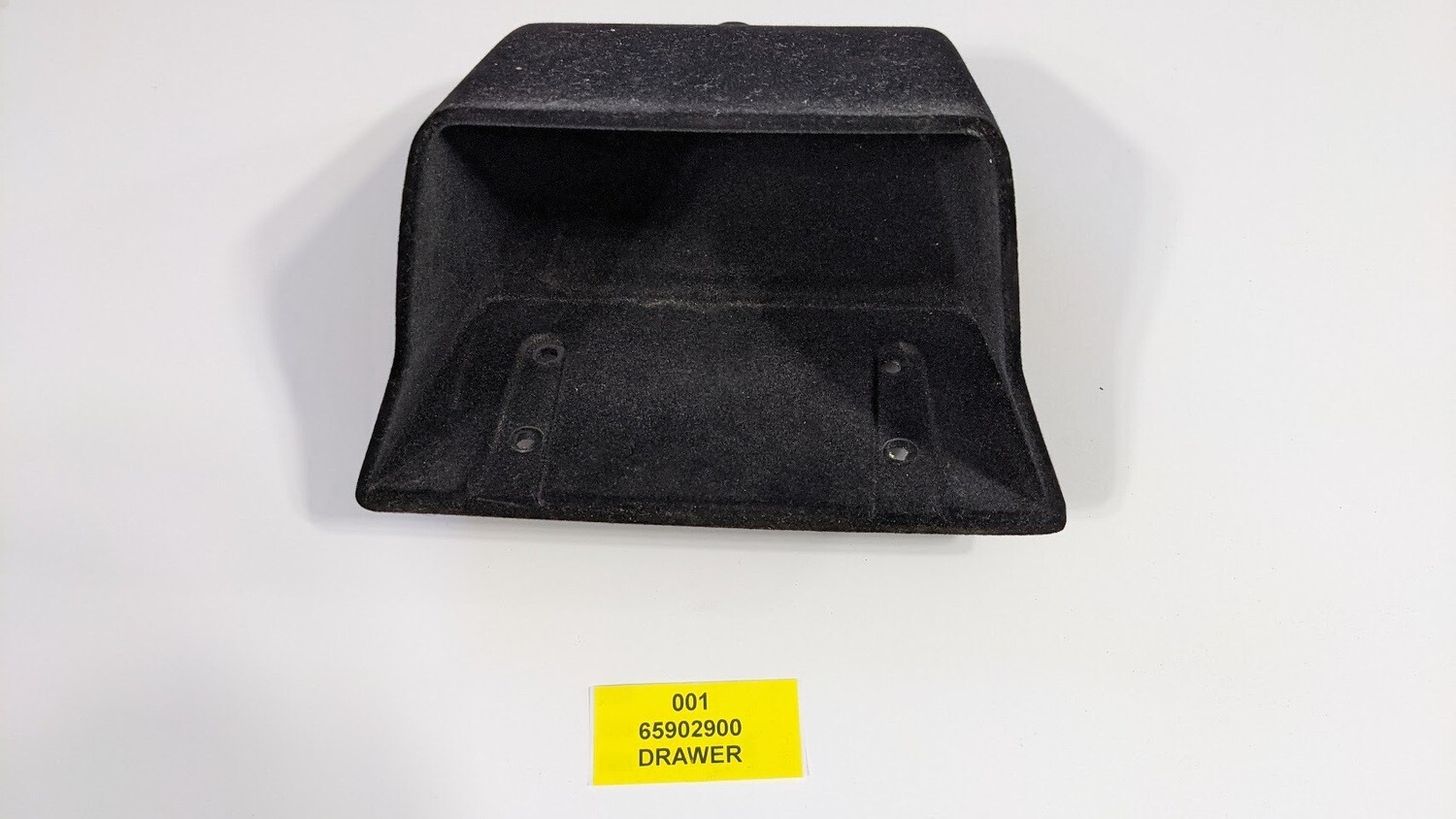 FERRARI 360 SPIDER PART DRAWER BOX  BLACK 65902900