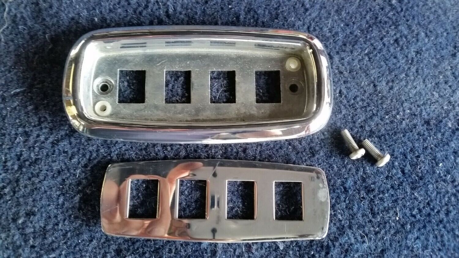 ROLLS ROYCE SILVER SPIRIT DAWN CHROME DRIVER WINDOW SWITCH BEZEL UD20962 UD14823