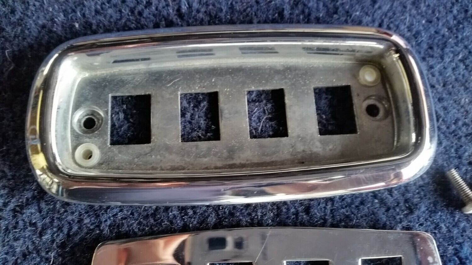 ROLLS ROYCE SILVER SPIRIT DAWN CHROME DRIVER WINDOW SWITCH BEZEL UD20962 UD14823