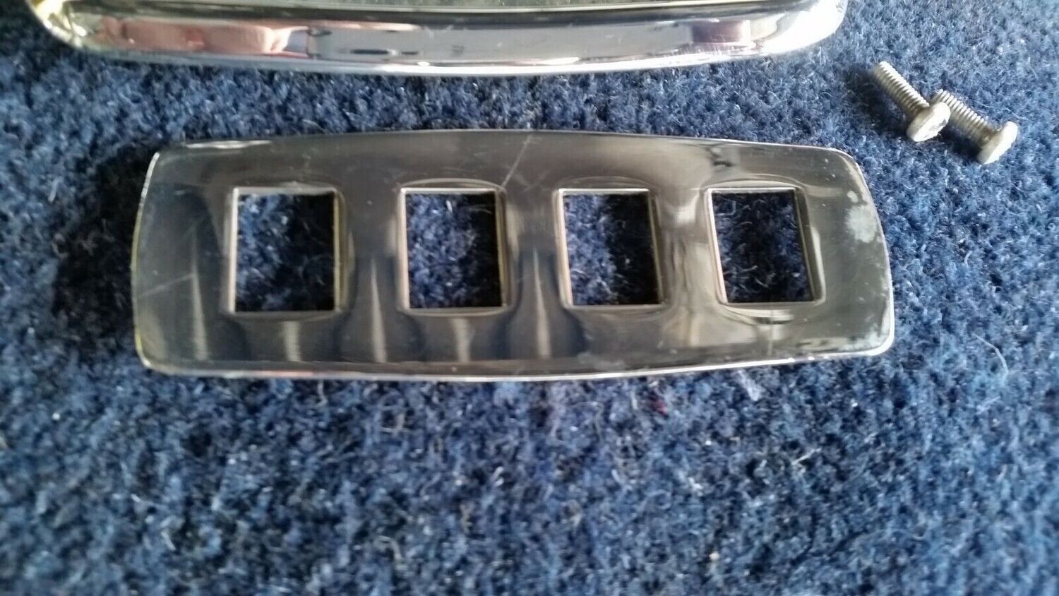 ROLLS ROYCE SILVER SPIRIT DAWN CHROME DRIVER WINDOW SWITCH BEZEL UD20962 UD14823