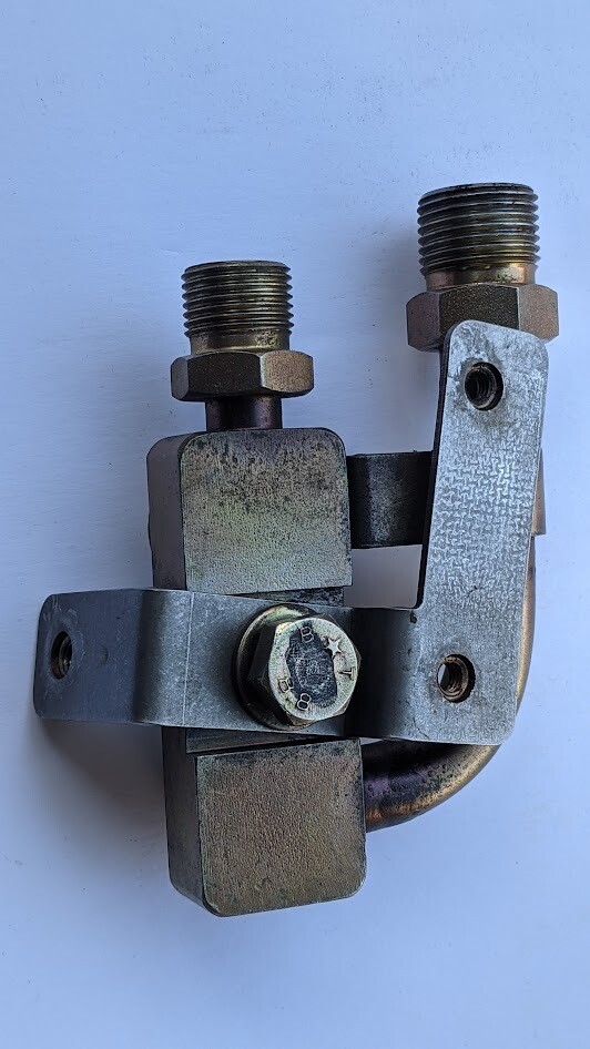 FERRARI 360 PART AIR CONDITIONING COMPRESSOR MANIFOLD 191955