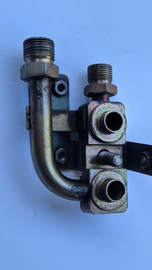 FERRARI 360 PART AIR CONDITIONING COMPRESSOR MANIFOLD 191955