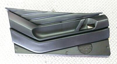 FERRARI 348 PARTS    left  DOOR PANEL COMPLETE 3 PCS AND HANDLE RESTORED