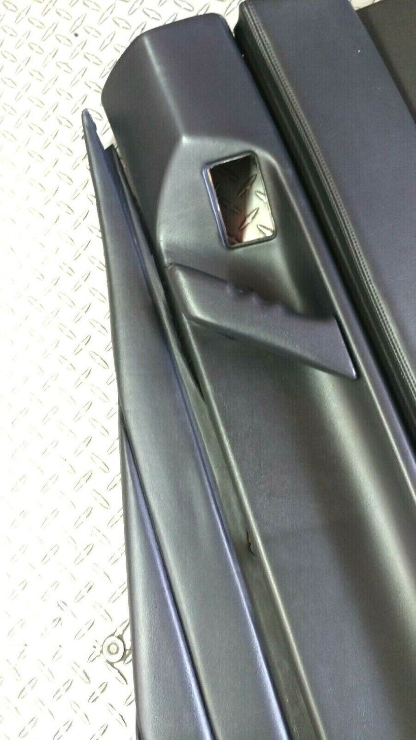 FERRARI 348 PARTS    left  DOOR PANEL COMPLETE 3 PCS AND HANDLE RESTORED