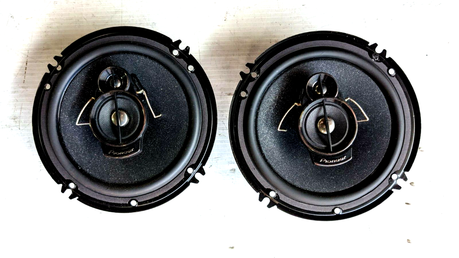 FERRARI 360 SPIDER PARTS DOOR mounted PAIR OF SPEAKERS