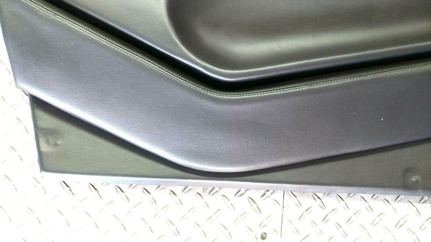 FERRARI 348 PARTS    left  DOOR PANEL COMPLETE 3 PCS AND HANDLE RESTORED