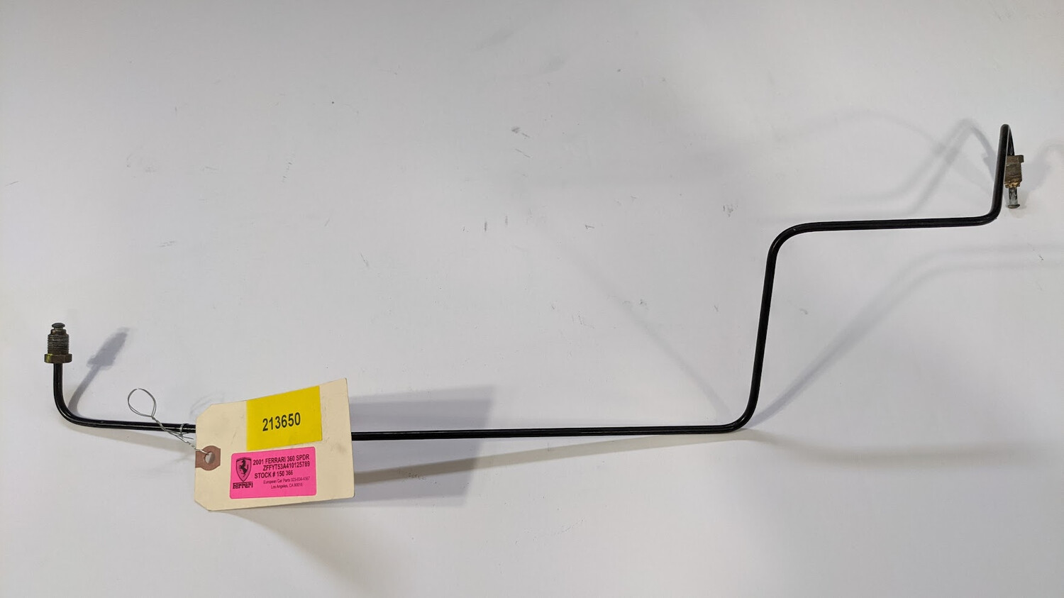 FERRARI 360 SPIDER PART BRAKE PIPE 213650