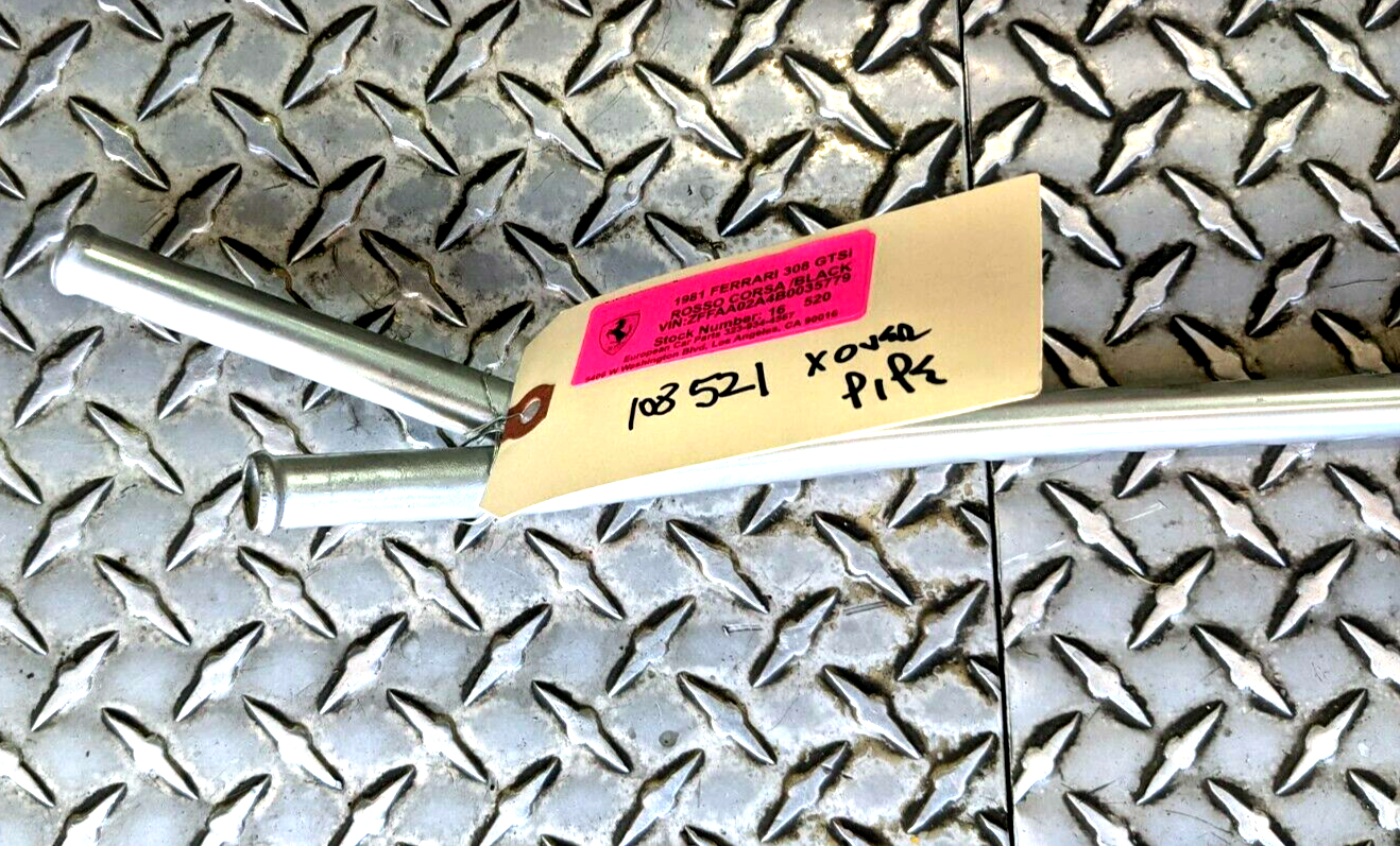 Ferrari 308 GTSi PART CROSS OVER FUEL FUMES PIPE FROM RIGHT TO LEFT TANKS 108521