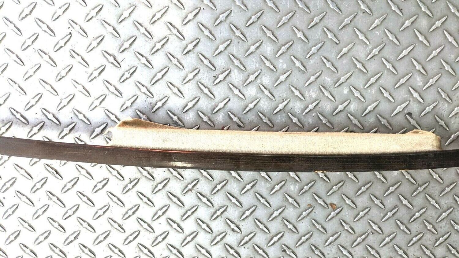 65 - 80 ROLLS ROYCE SILVER SHADOW REAR WINDSHIELD WINDOW WOOD TRIM L1