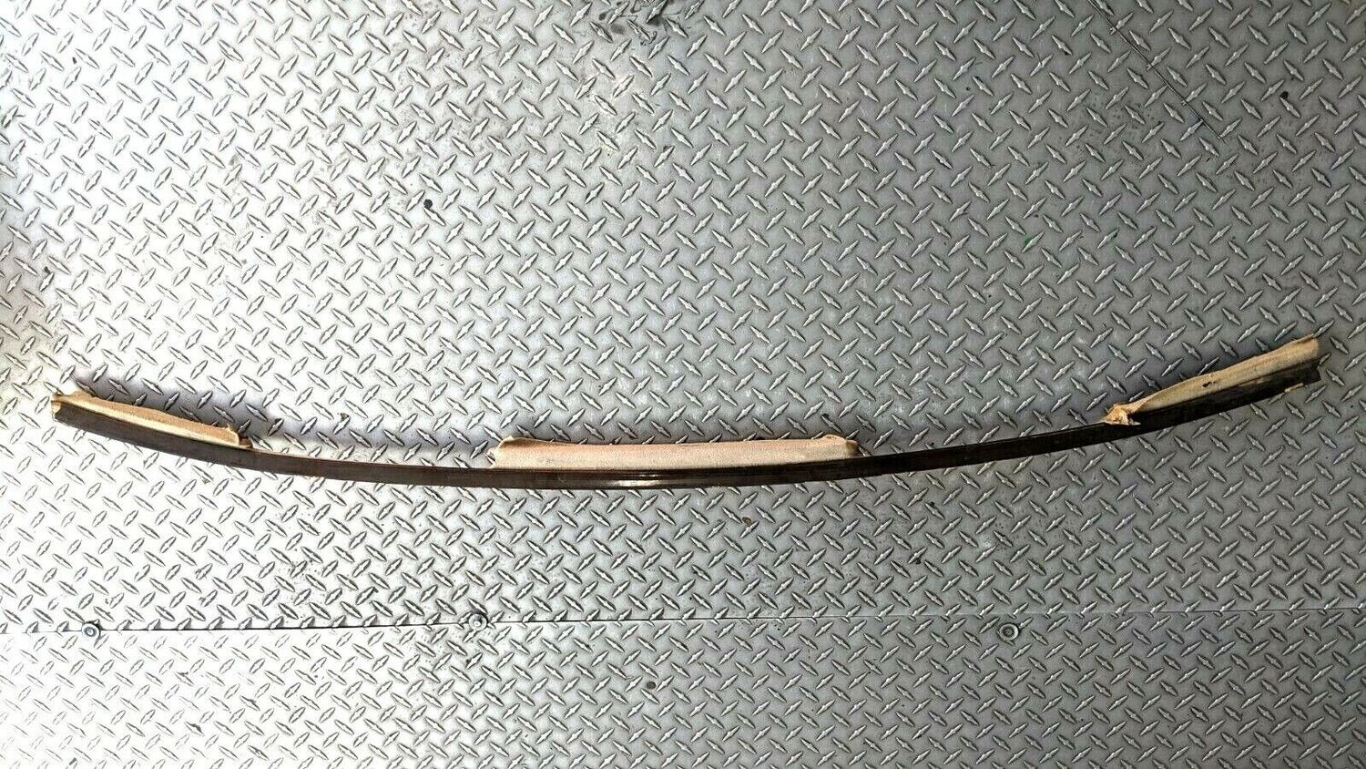 65 - 80 ROLLS ROYCE SILVER SHADOW REAR WINDSHIELD WINDOW WOOD TRIM L1