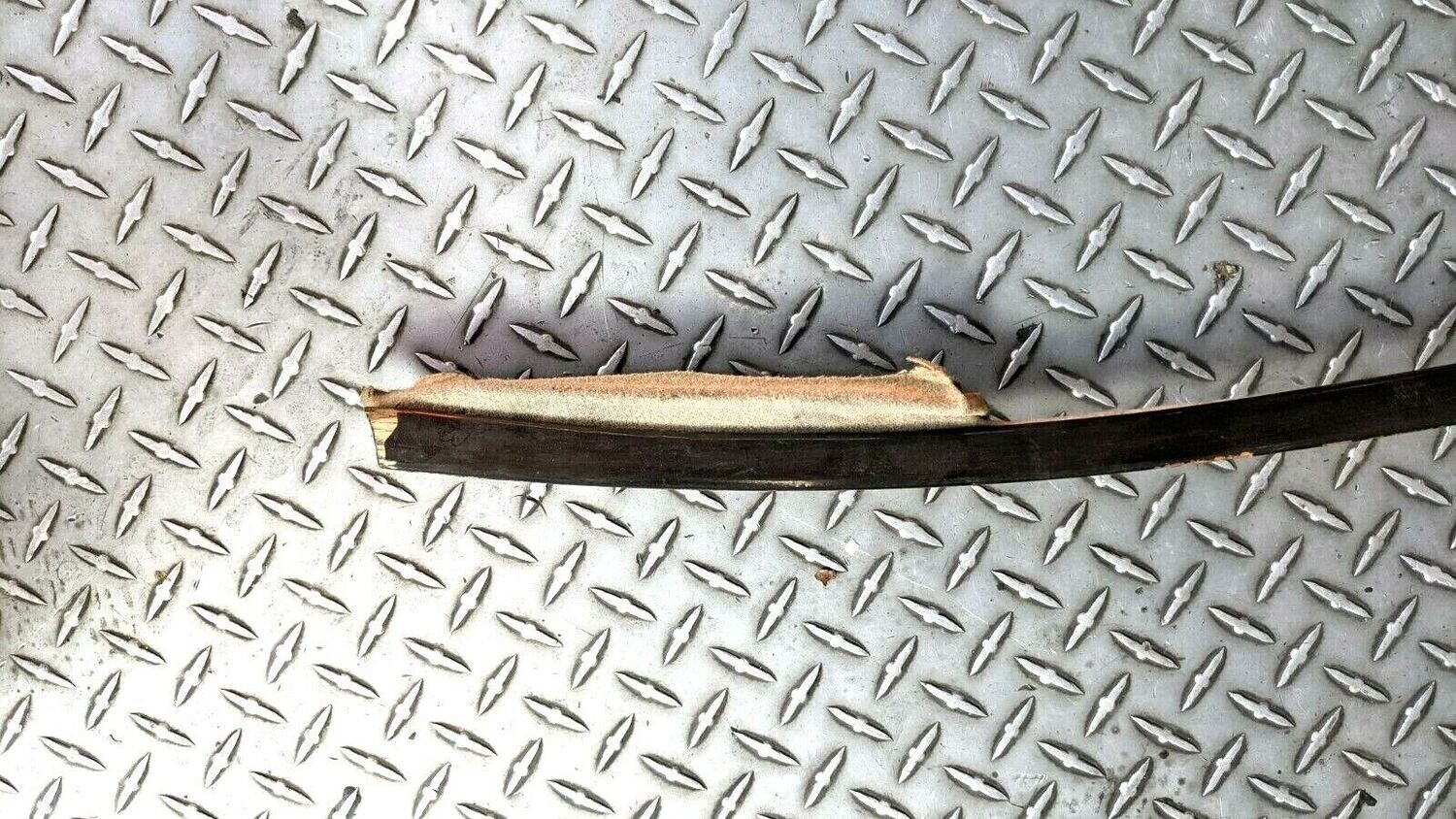 65 - 80 ROLLS ROYCE SILVER SHADOW REAR WINDSHIELD WINDOW WOOD TRIM L1