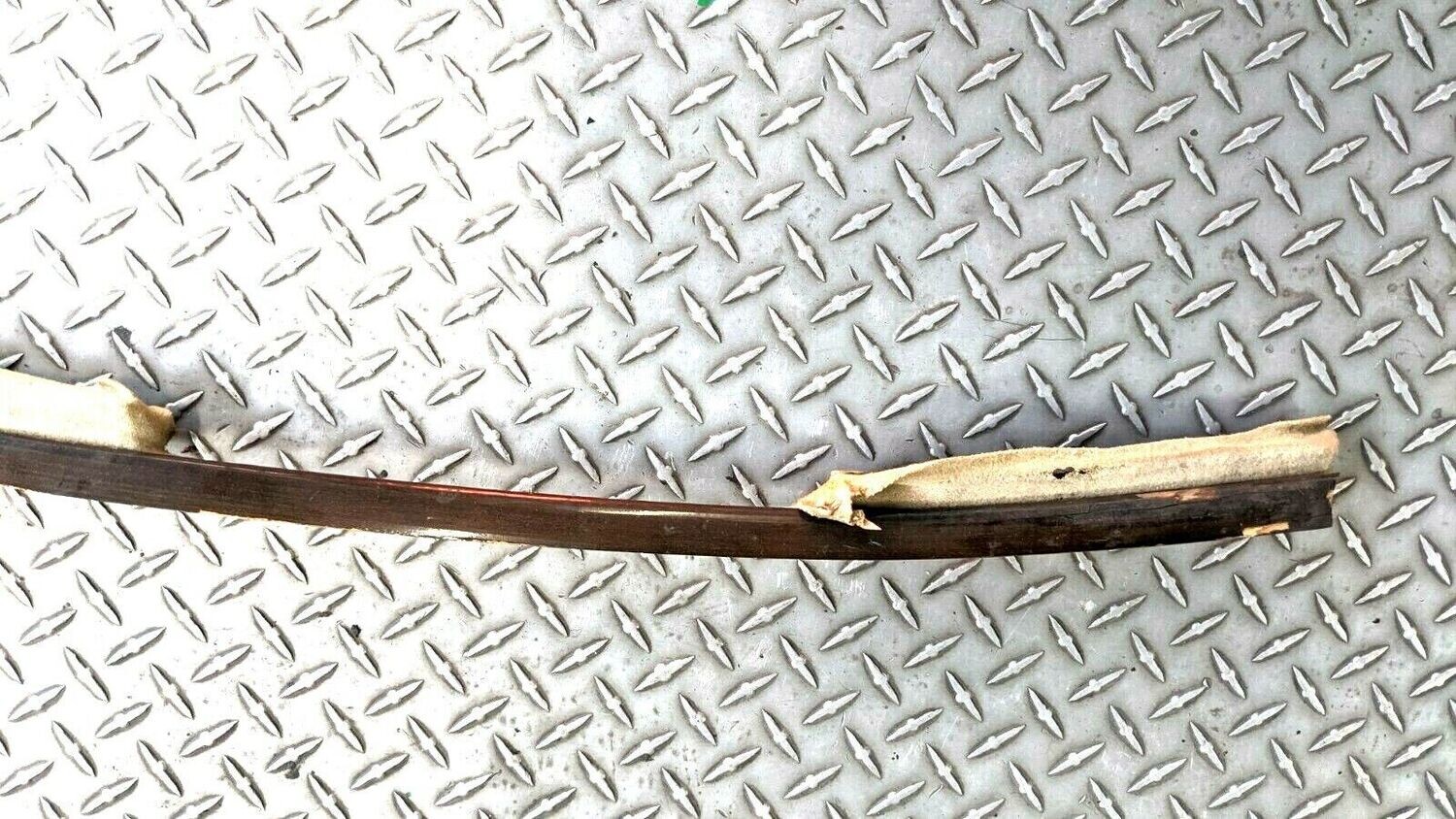 65 - 80 ROLLS ROYCE SILVER SHADOW REAR WINDSHIELD WINDOW WOOD TRIM L1