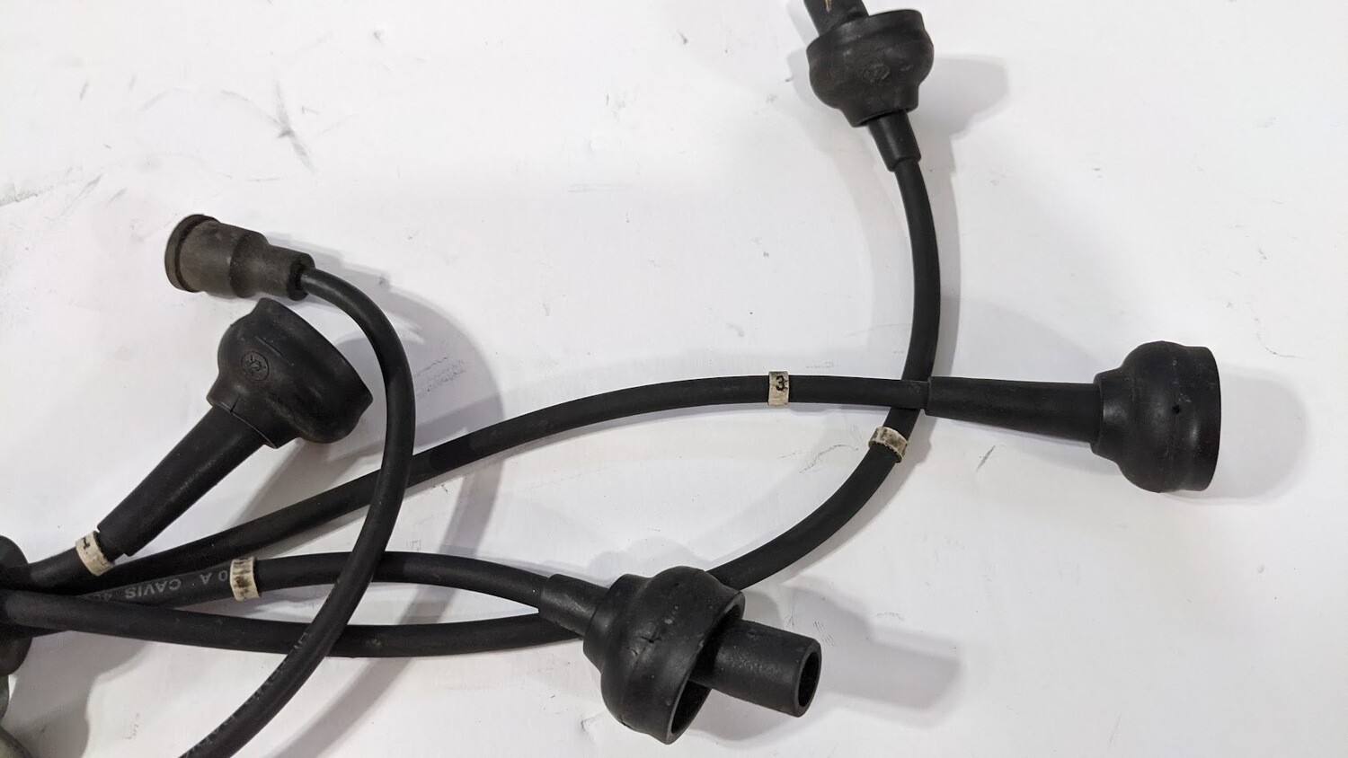 Ferrari 308,328, Mondial. IGNITION WIRES LH  BANK 114474