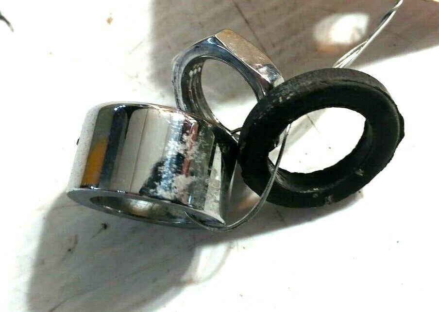 ROLLS ROYCE SILVER SHADOW windshield WIPER linkage END NUT, SEAL AND SPACER