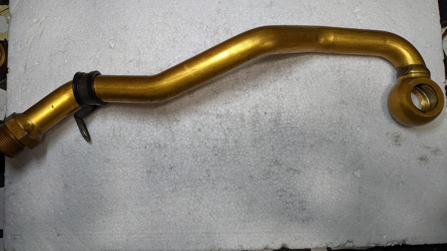 FERRARI 360 SPIDER PARTS 125789 ENGINE OIL LINE RESERVOUR TO ENGINE 201654