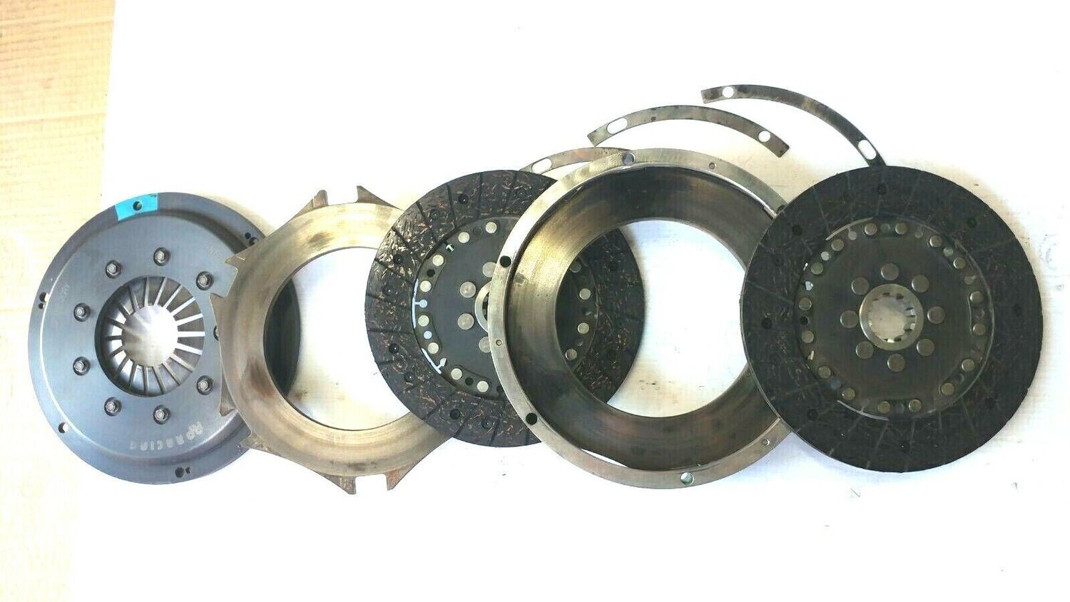 FERRARI 348 PARTS 5 speed manual DUAL DISC RACING CLUTCH ASSEMBLY