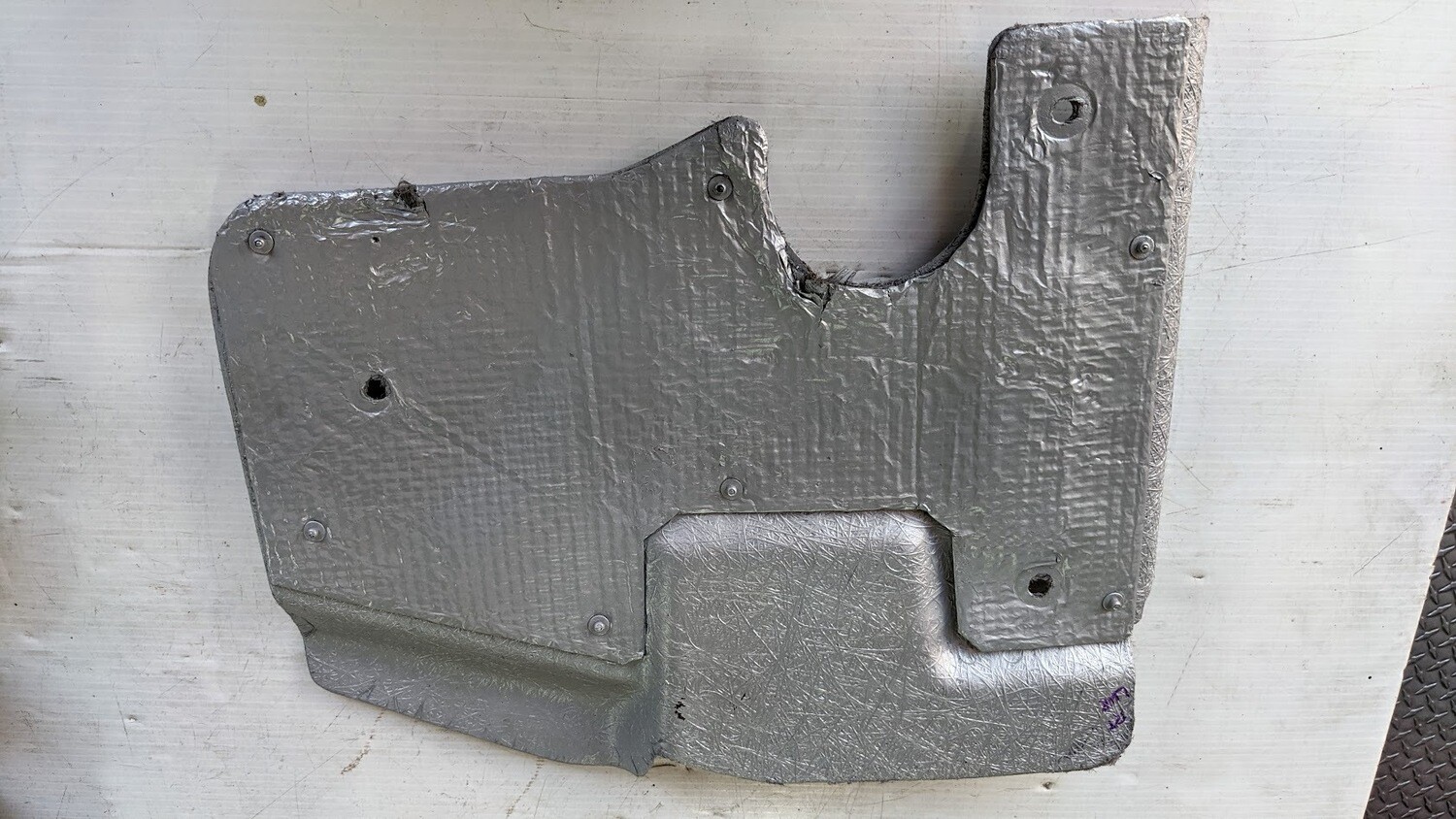 FERRARI 360 SPIDER PARTS RIGHT EXHAUST TAIL PIPE INSULATION SHIELD 66230500