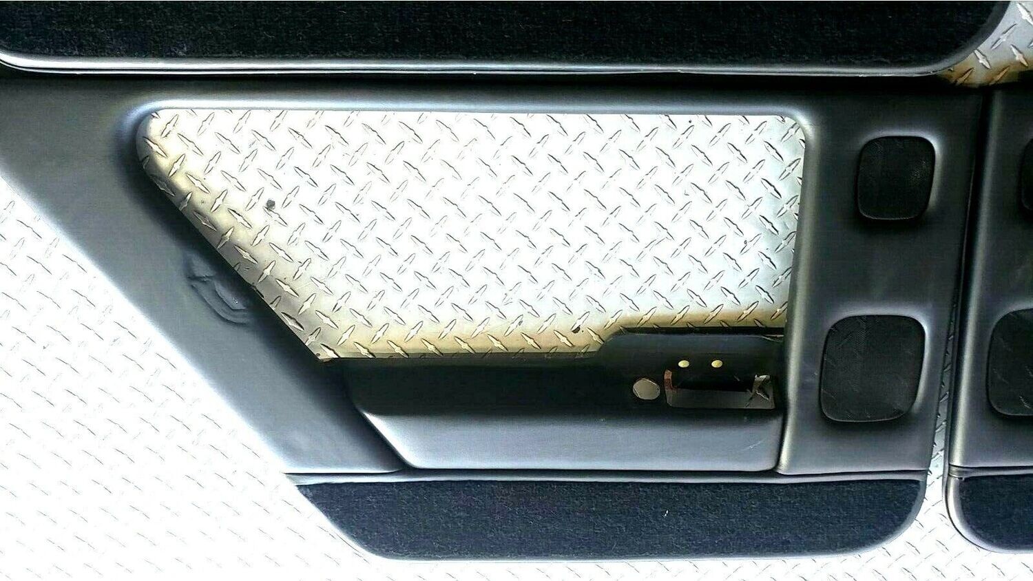 ROLLS ROYCE SILVER SPUR bentley Turbo R FRONT &amp; REAR DOOR PANEL SET LWB BLACK