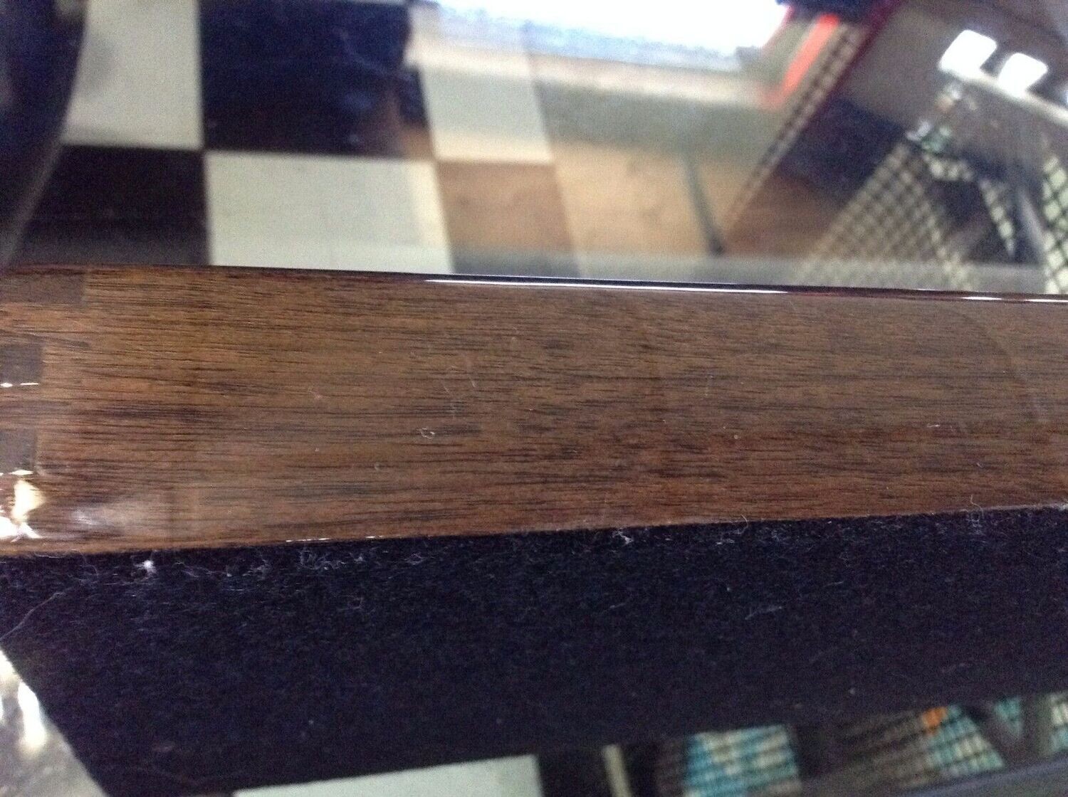 81 - 91 ROLLS ROYCE SILVER SPUR CENTER CONSOLE LEATHER WOOD MONEY TRAY
