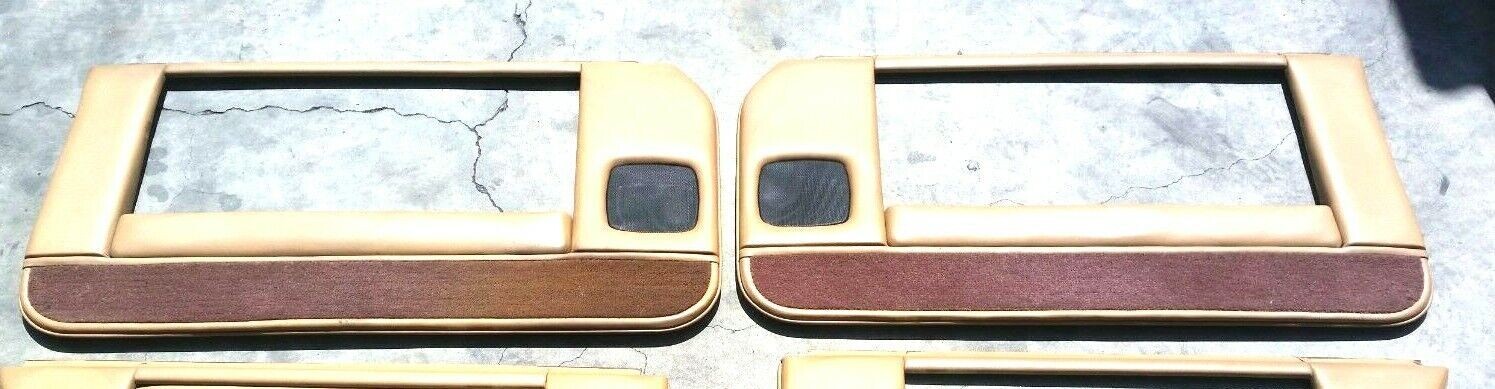 81 93 ROLLS ROYCE SILVER SPIRIT MULSANNE Swb DOOR PANEL LEATHER BUNDLE CAMEL