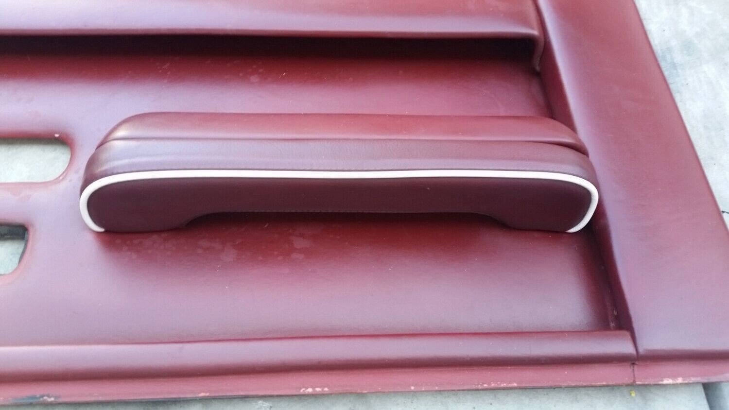 81 -93 Rolls Royce Silver Spur Spirit DOOR CARDS PANEL ON BURGUNDY