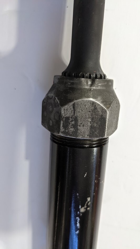 FERRARI 308 PART, STEERING SHAFT GUIDE TUBE AND UPPER JOINT  108735