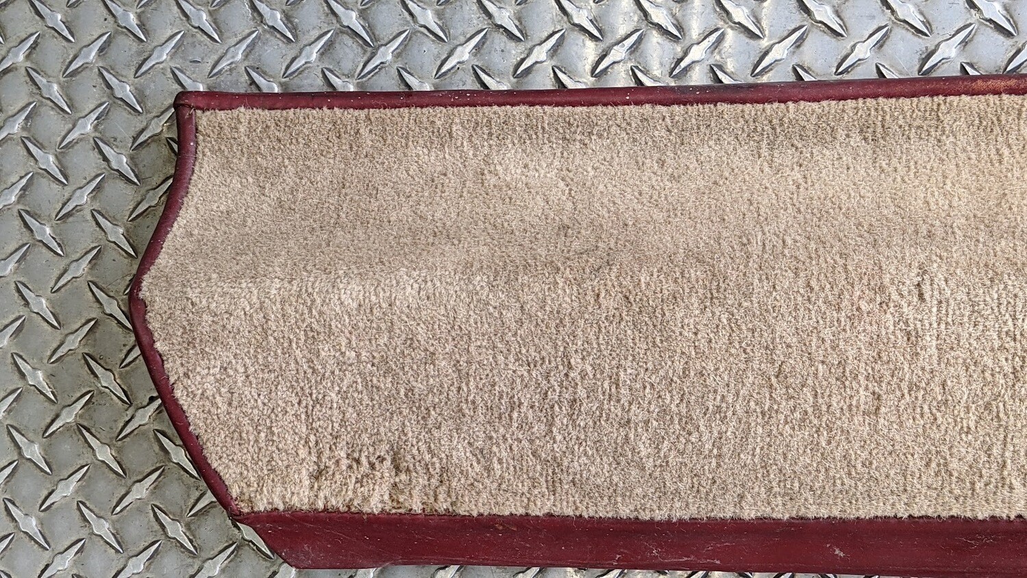 ROLLS ROYCE SILVER SHADOW I PART TRUNK CARPET JACK COVER