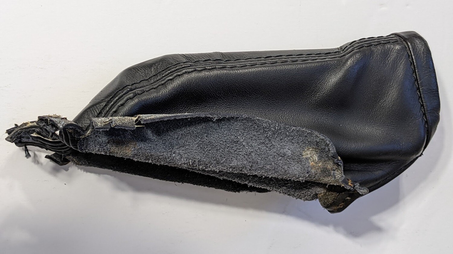 FERRARI 360 SPIDER modena PART EMERGENCY PARKING BRAKE HANDLE BOOT  BLACK 65933700