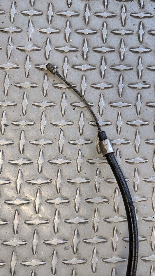 FERRARI 360 SPIDER modena PART EMERGENCY PARKING BRAKE CABLE LEFT 179292