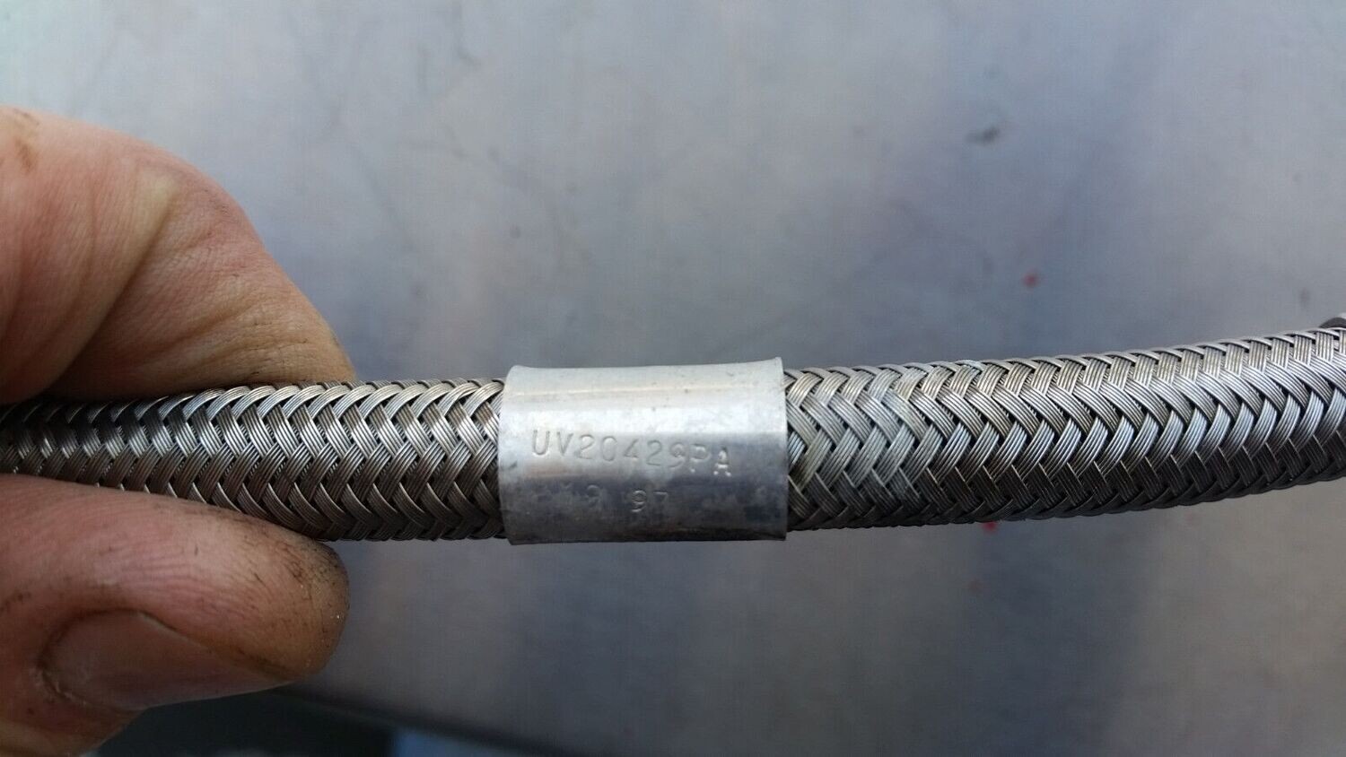 94 TO 99 ROLLS ROYCE SILVER SPUR BENTLEY TURBO FUEL HOSE UV20429PA USED