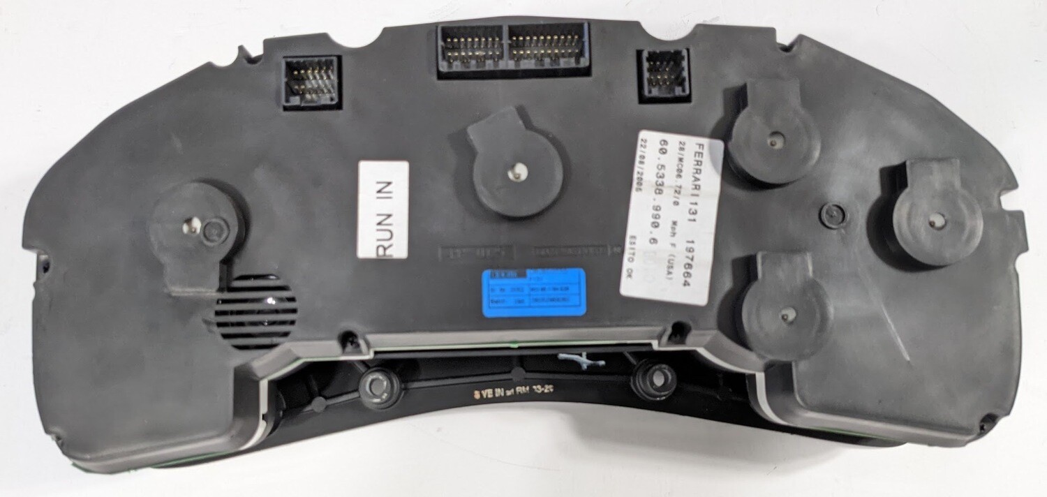 FERRARI 360 SPIDER MODENA INSTRUMENT CLUSTER DASHBOARD 186383